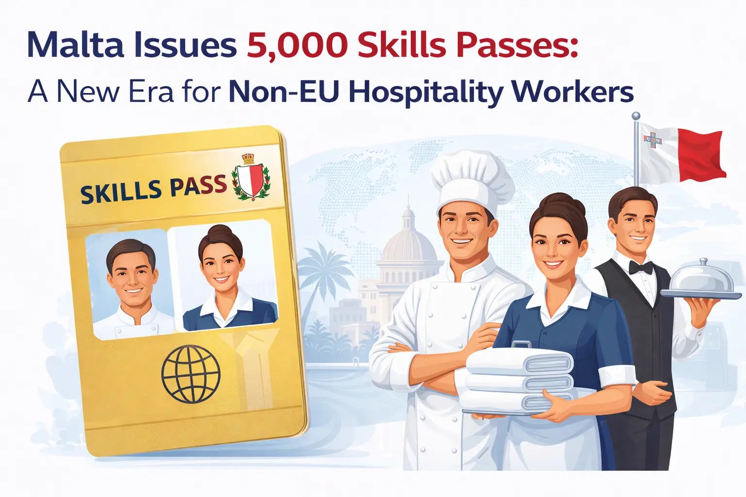 Malta Issues 5,000 Skills Passes
