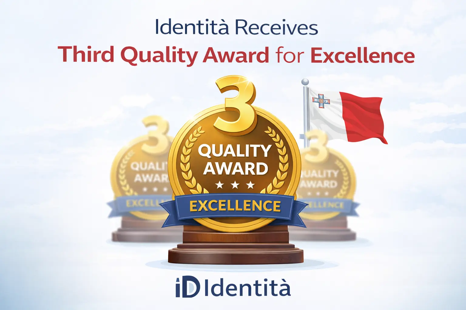 Identità Receives Third Quality Award for Excellence