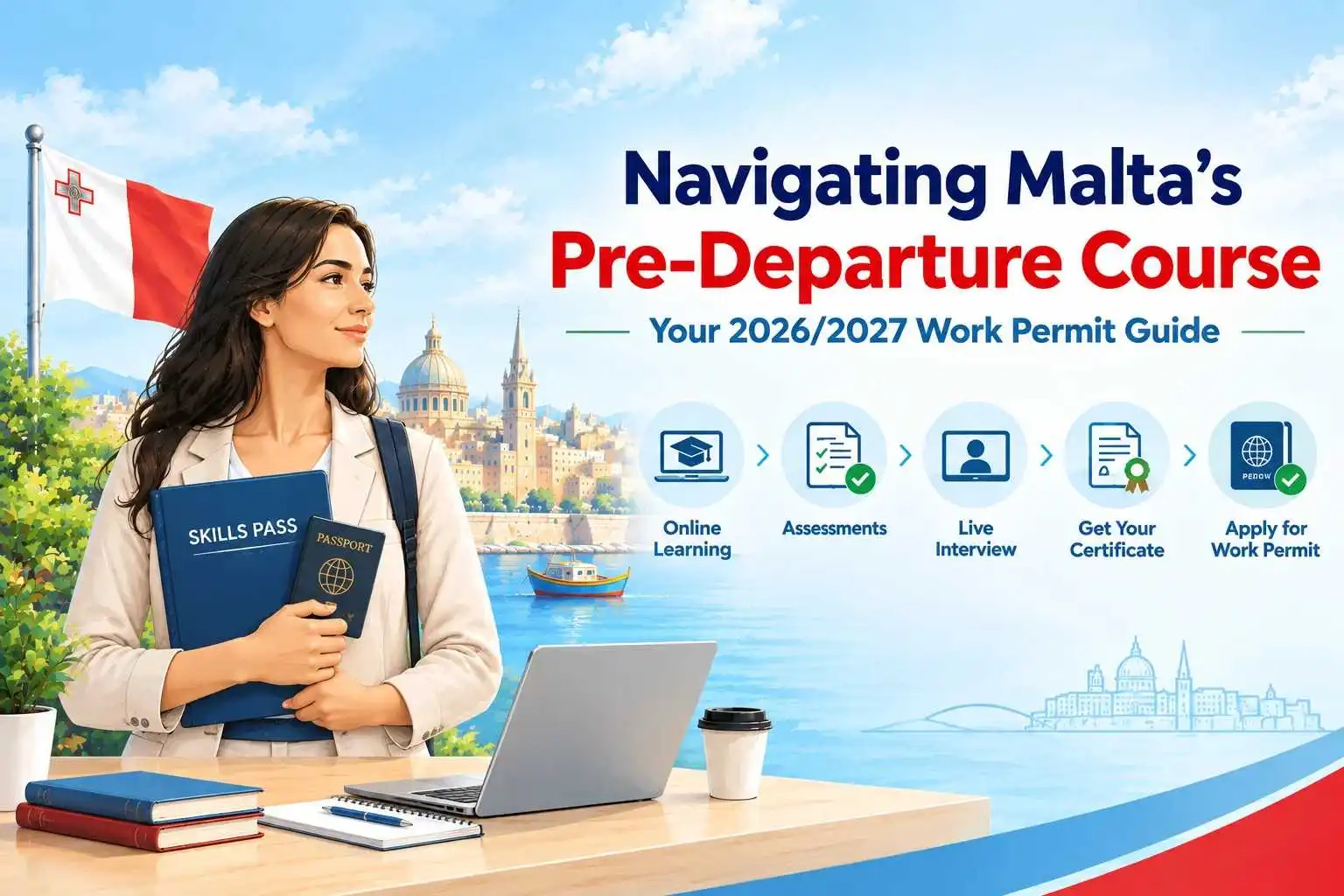 Malta Pre-Departure Course Guide for Work Permit Applicants 2026/2027