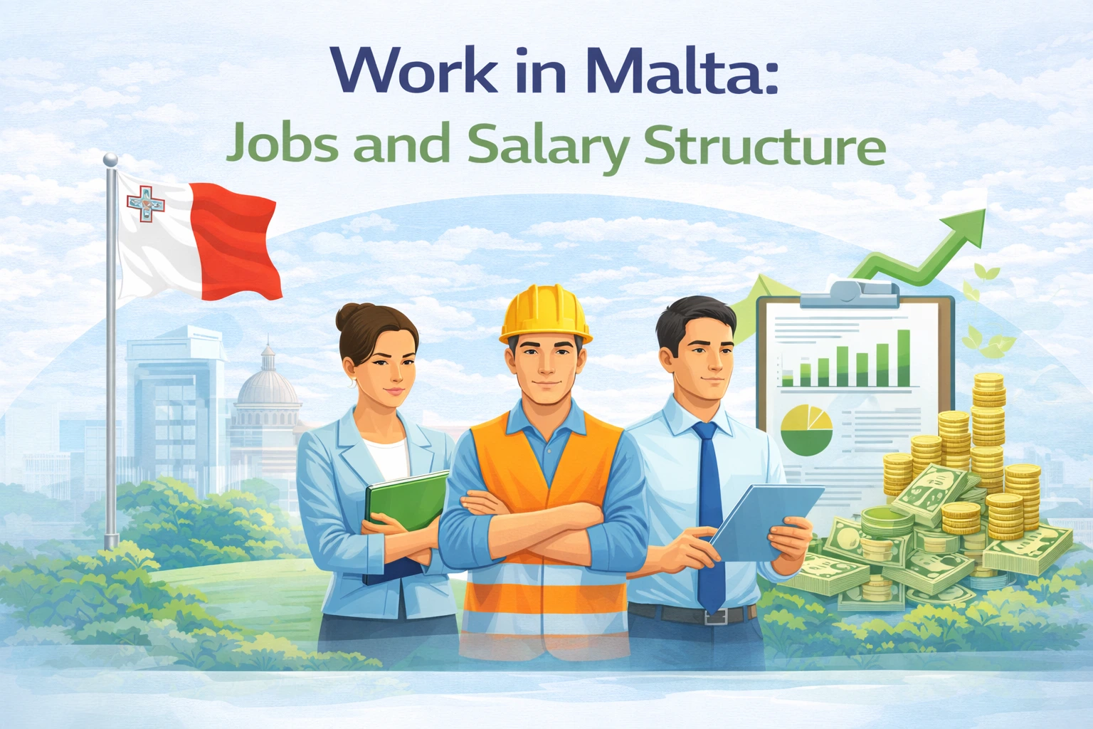 Work in Malta Jobs and Salary Structure